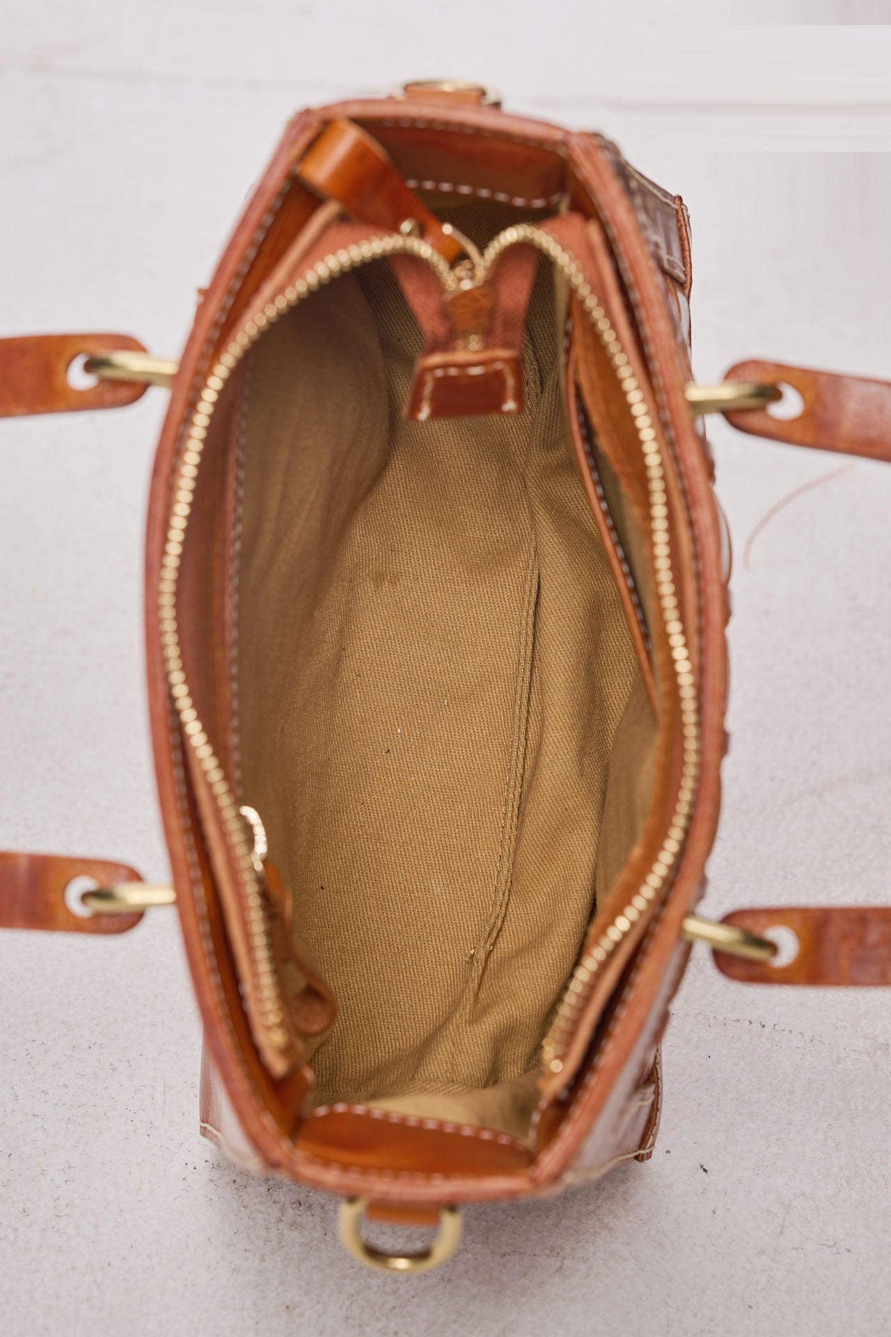 Handcrafted Woven Cowhide Leather Bag