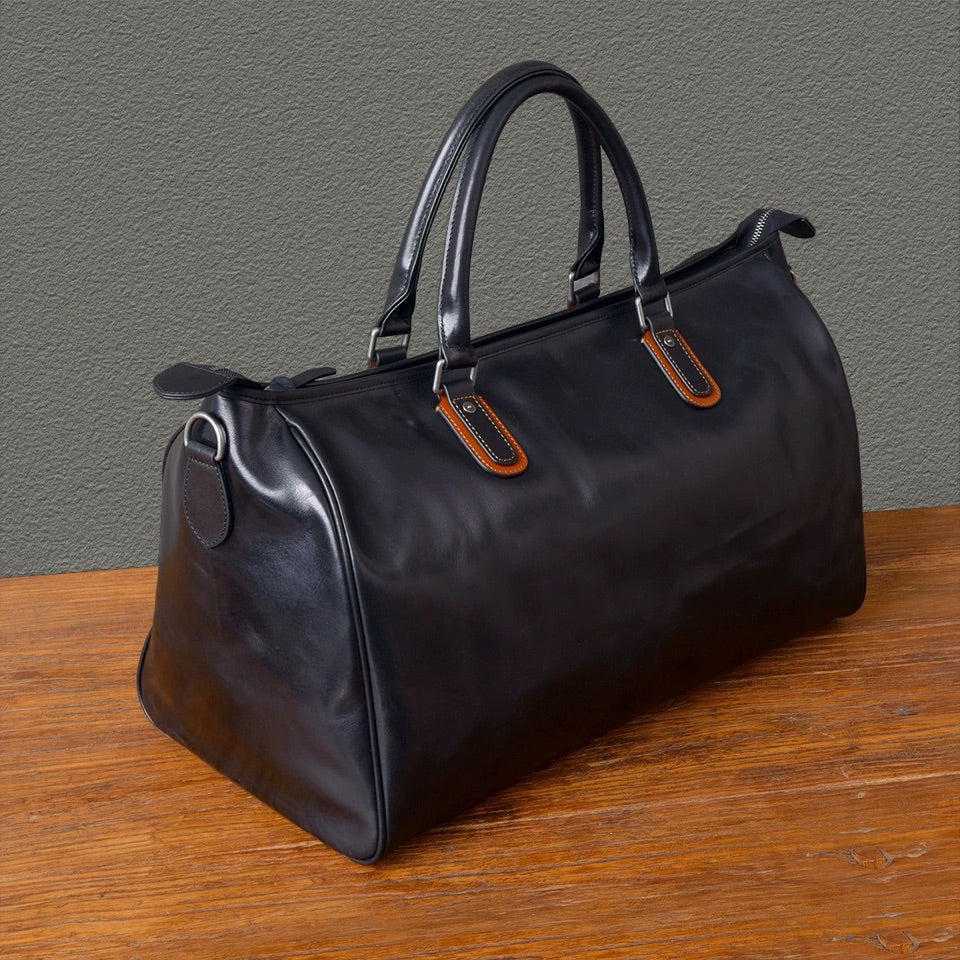 Classic Leather Weekender Bag