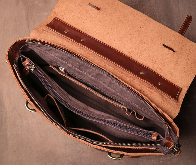 Vintage Leather Briefcase