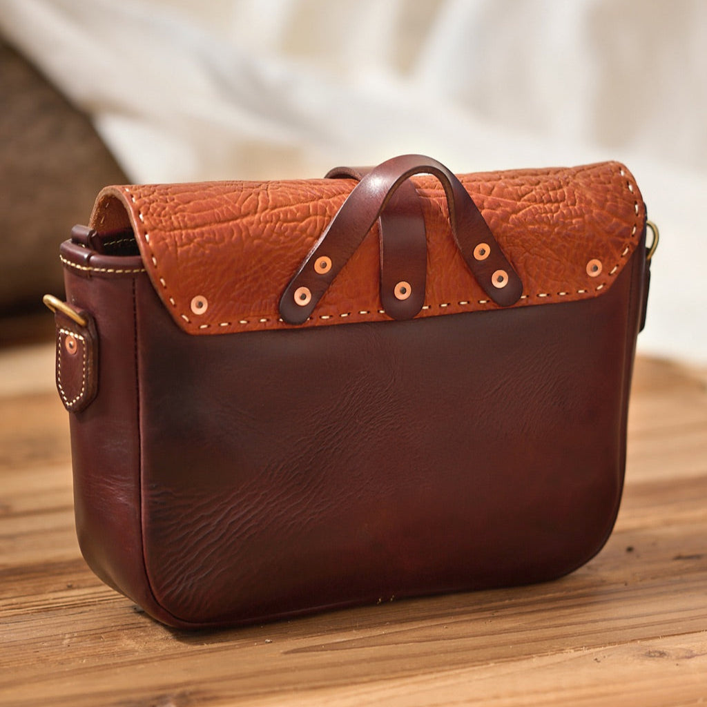 Full Grain Leather Satchel