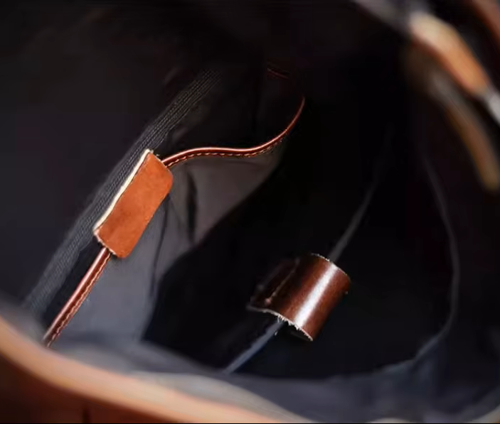 Vintage Craft Genuine Leather Travel Backpack