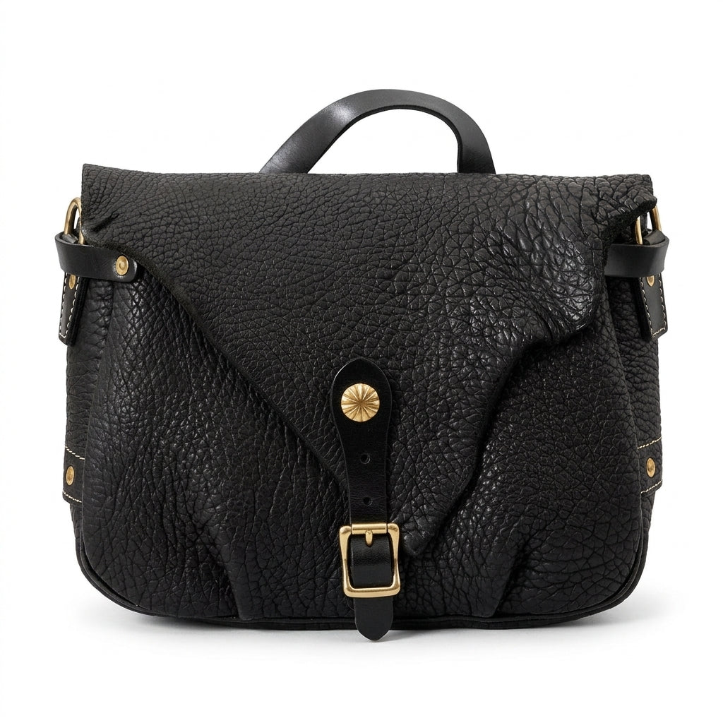 Full-Grain Leather Shoulder Bag by Cortfashion