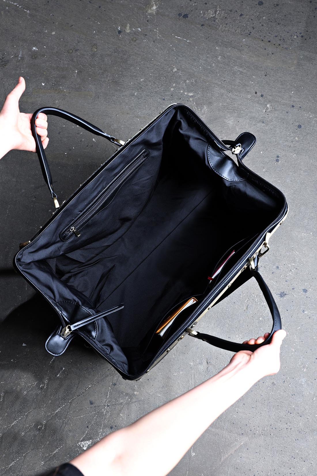 Bristol Classic Leather Weekender