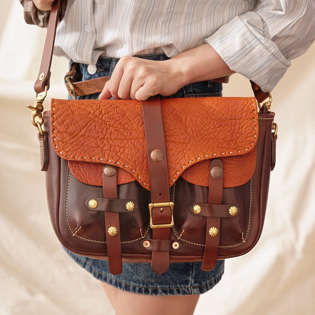 Full Grain Leather Satchel