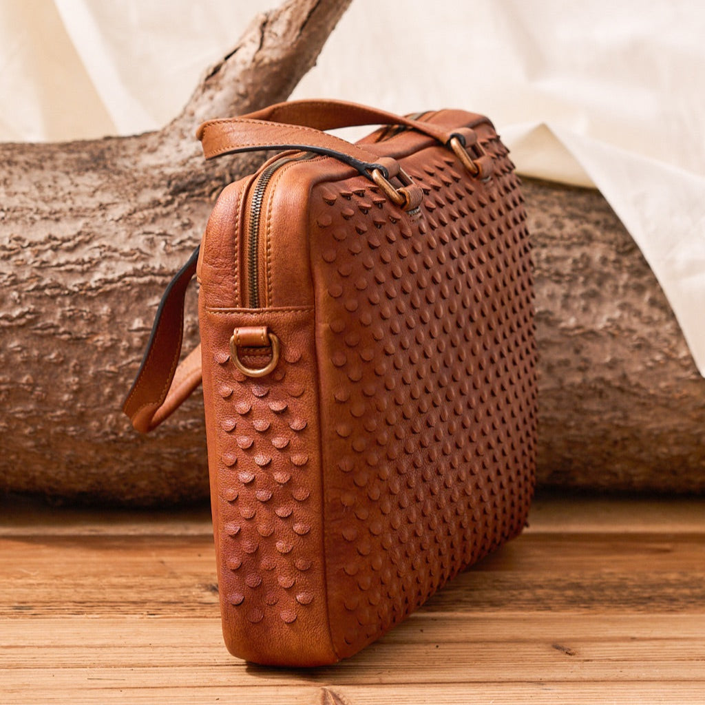 Cowhide Leather Work Bag