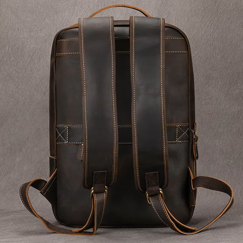 Premium Cowhide Leather Backpack