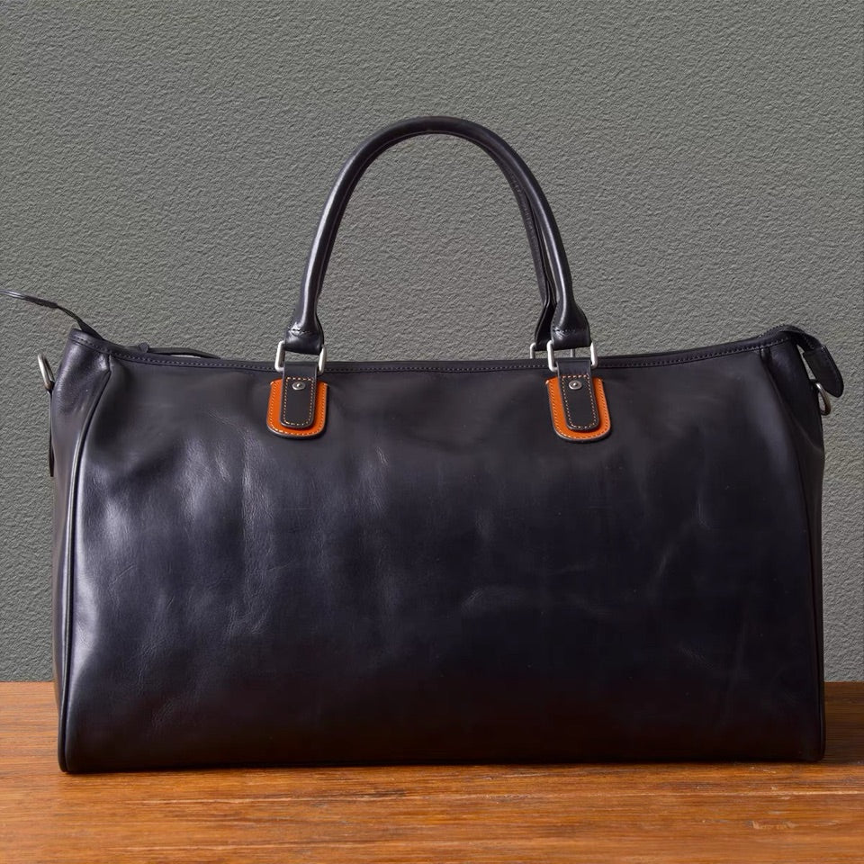 Classic Leather Weekender Bag