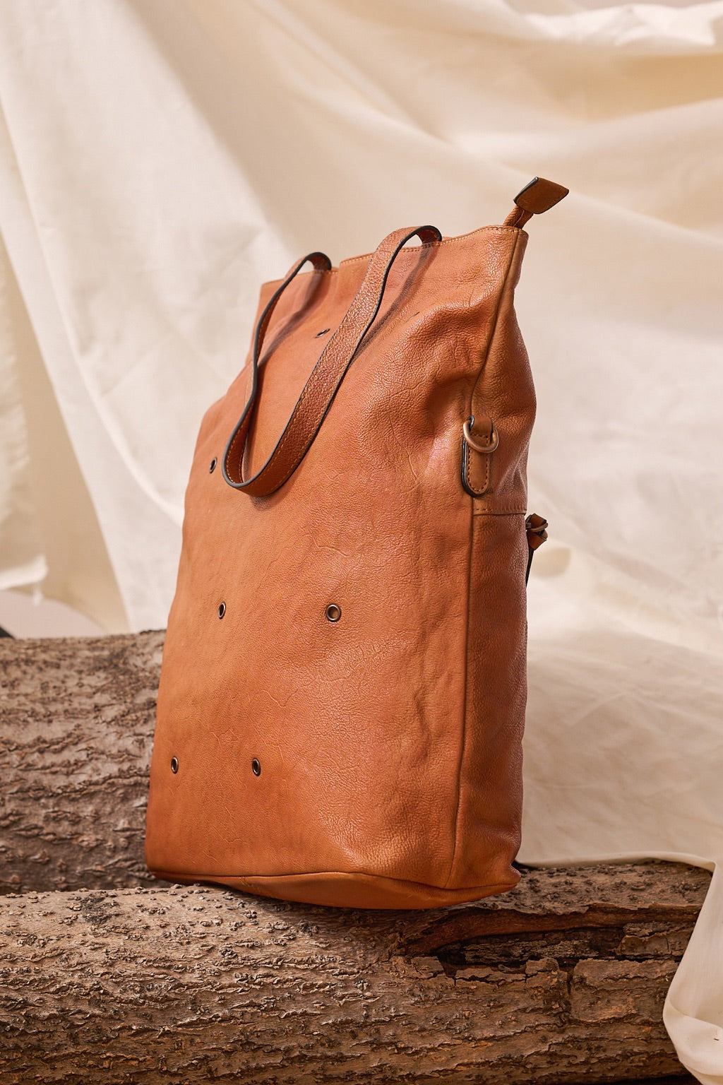 Cowhide Leather Tote Bag