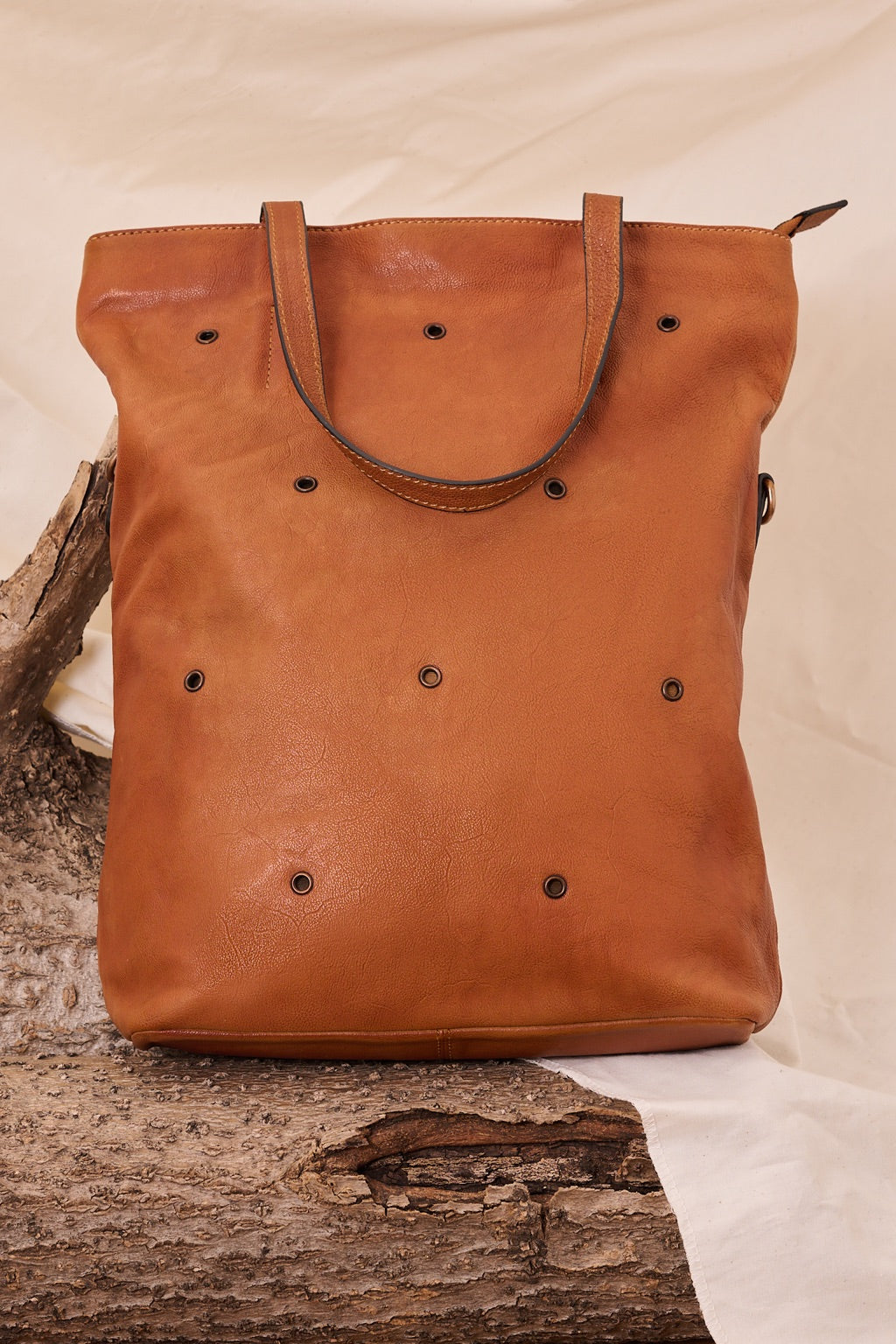 Cowhide Leather Tote Bag