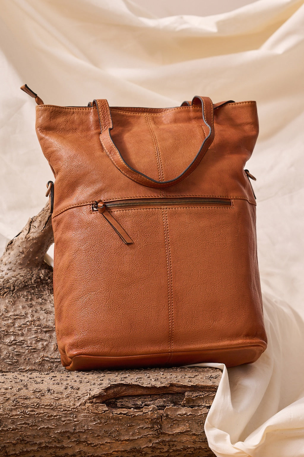 Cowhide Leather Tote Bag
