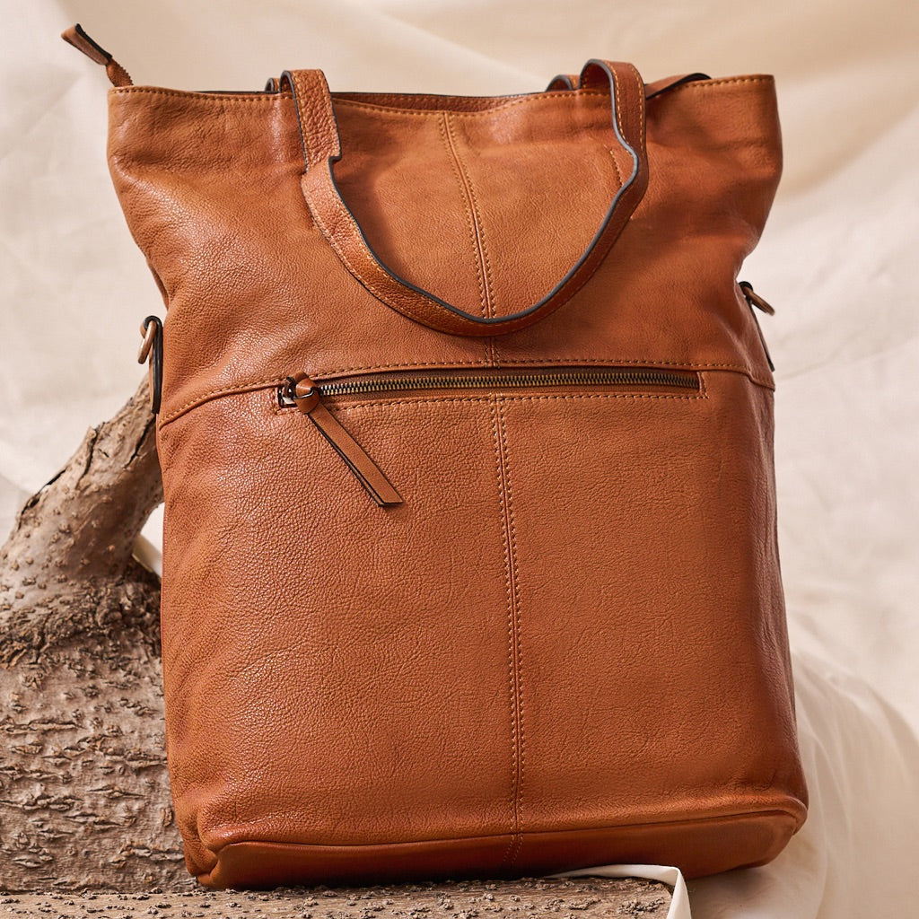 Cowhide Leather Tote Bag