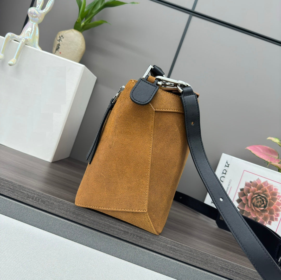 Suede Shoulder Bag