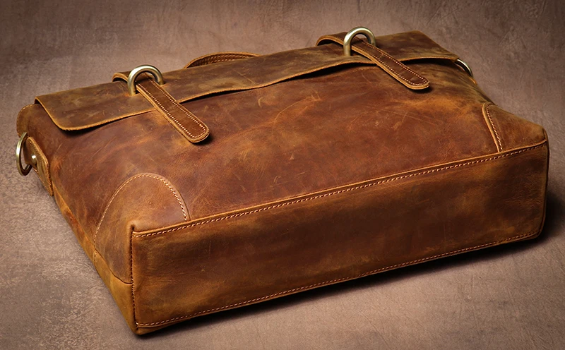 Vintage Leather Briefcase