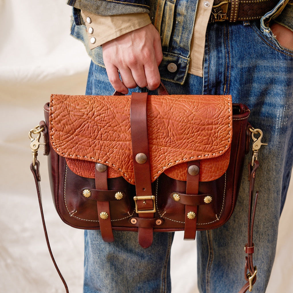 Full Grain Leather Satchel