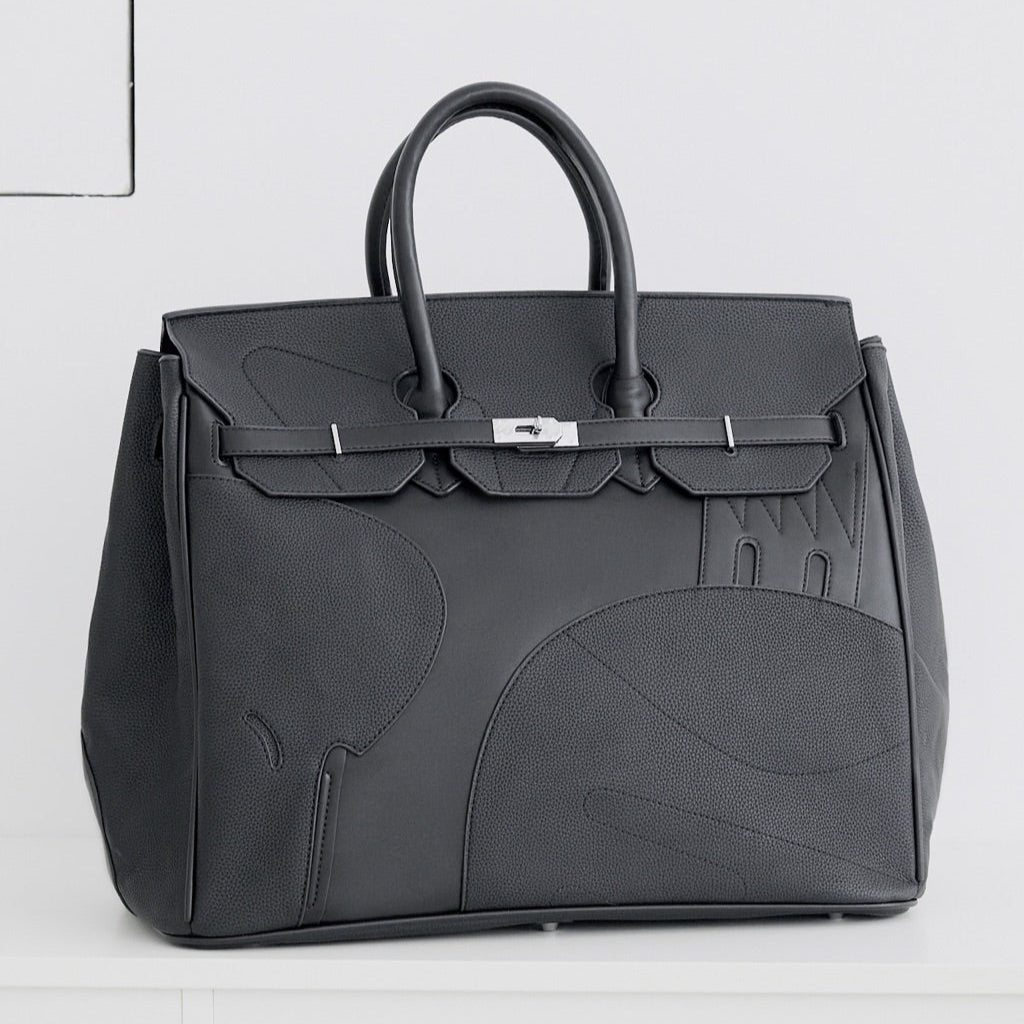 Voyager Leather Weekender – Full-Grain Travel Bag
