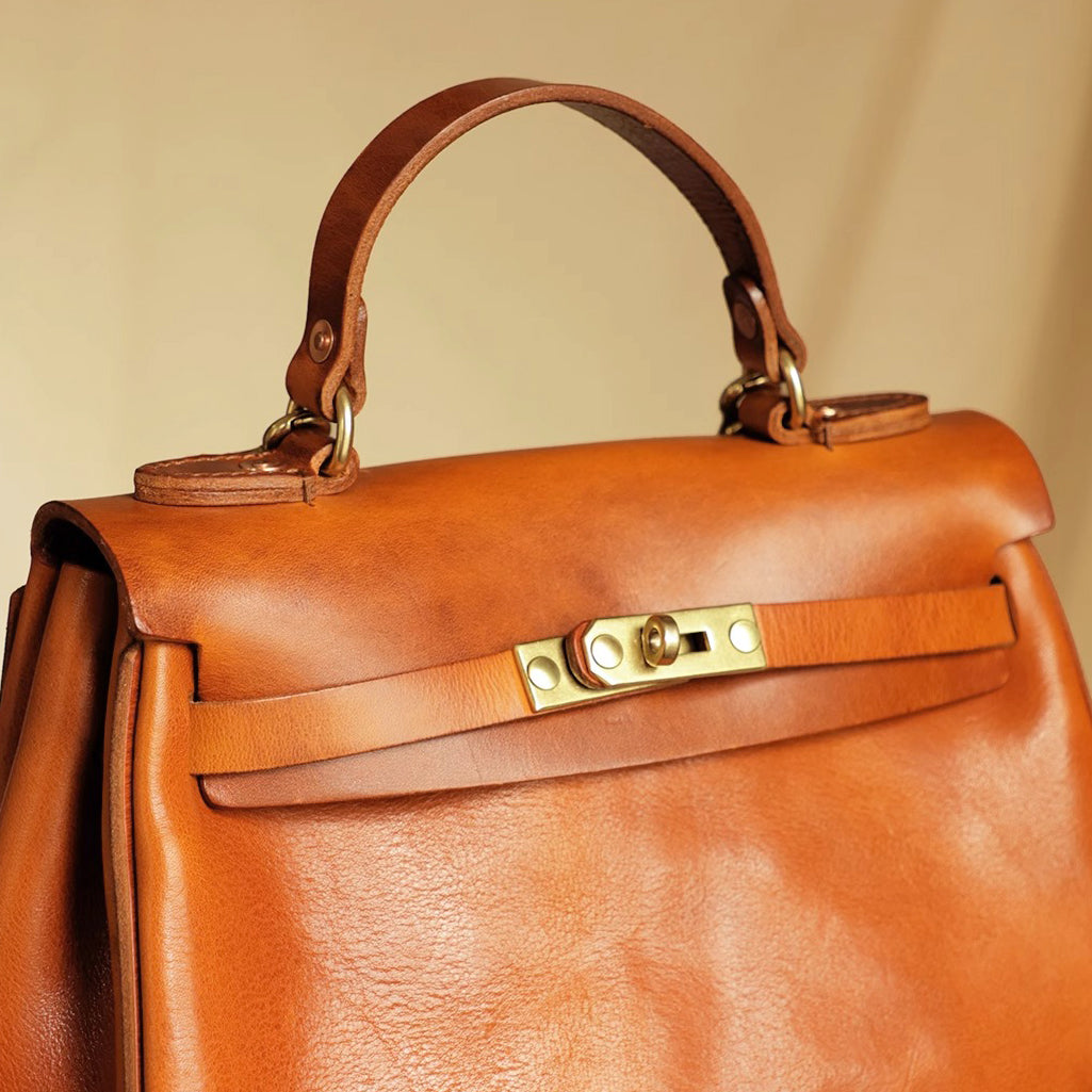 Vintage Revival Leather -Bag