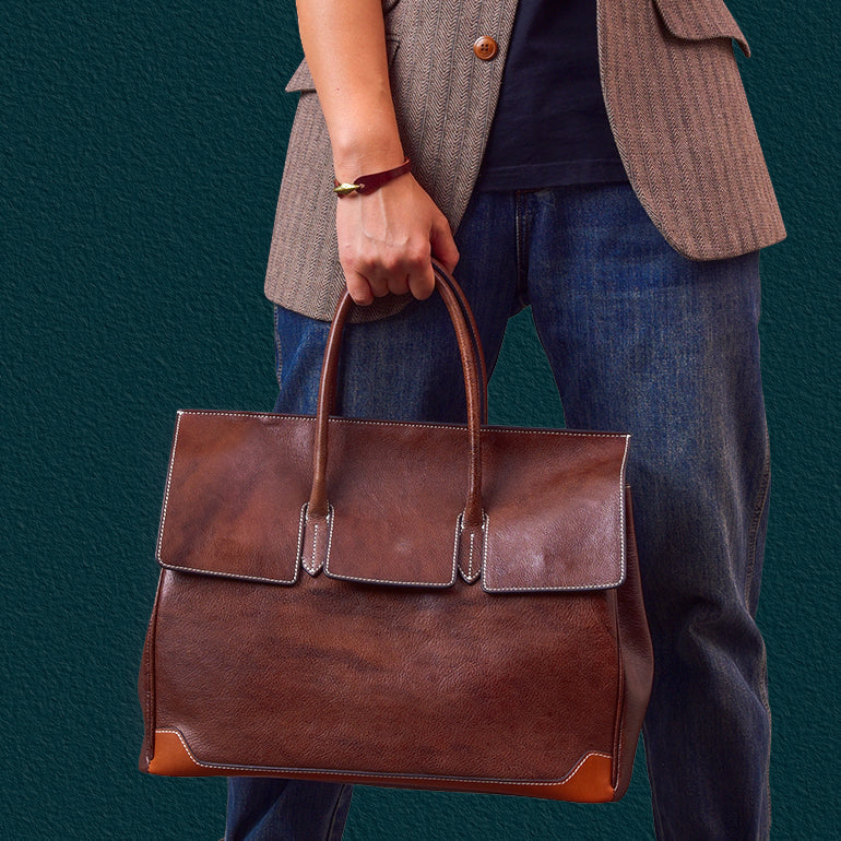 Atlas Leather Business Bag