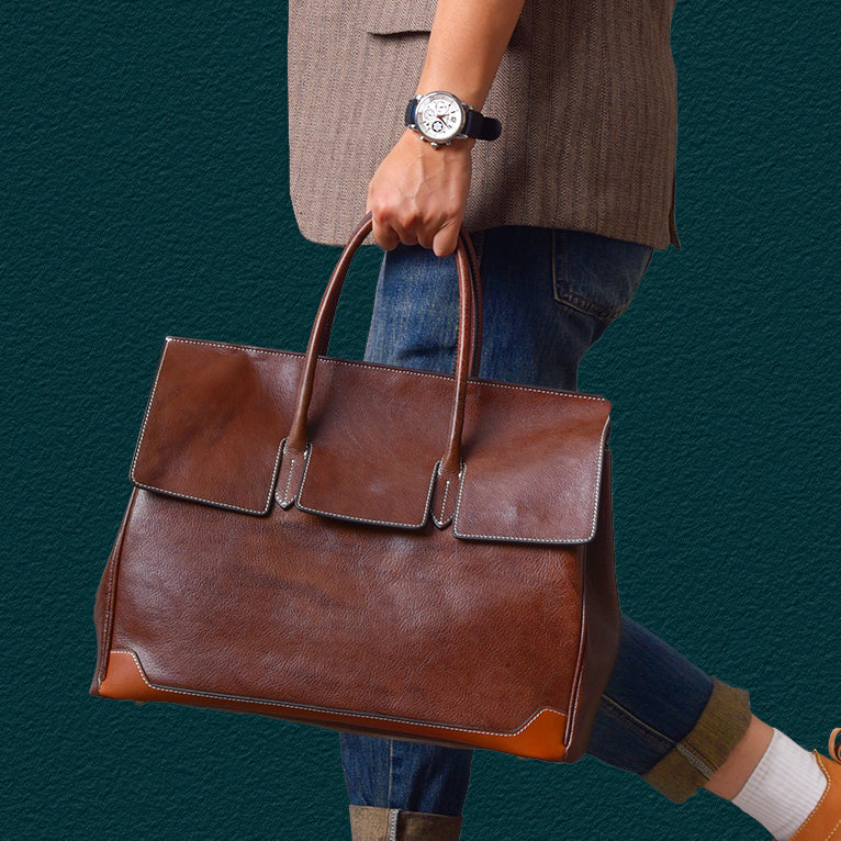 Atlas Leather Business Bag