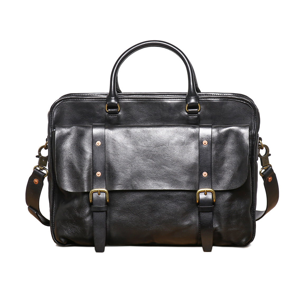 Leather Messenger Bag