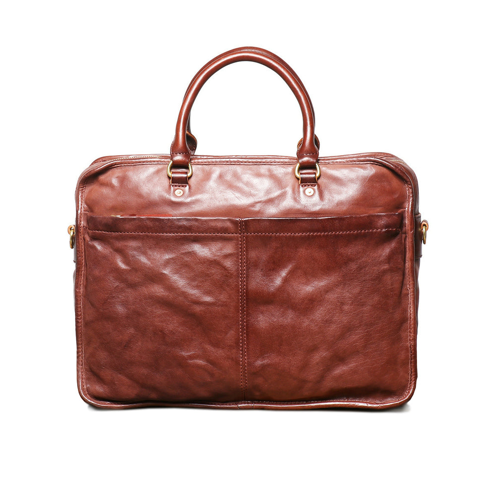 Leather Messenger Bag