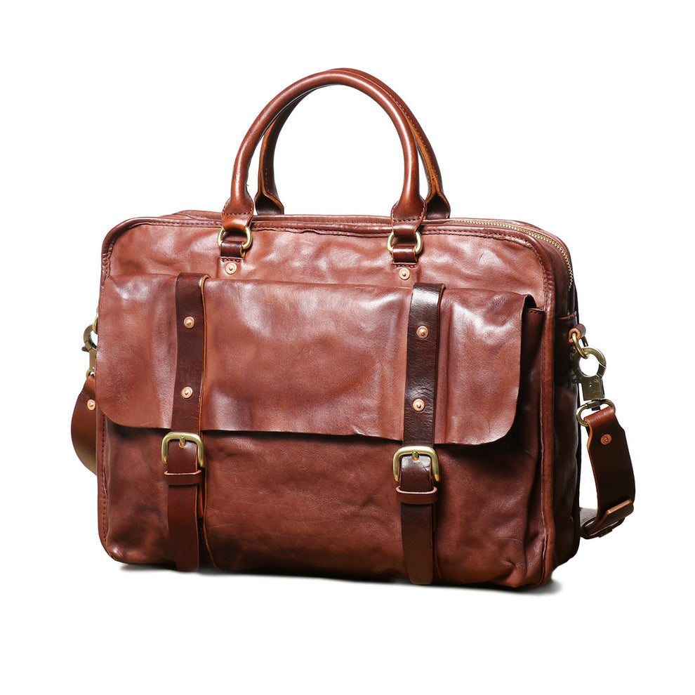 Leather Messenger Bag