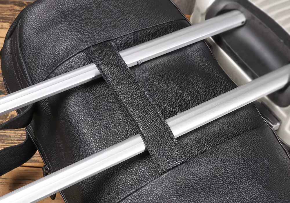 Genuine Leather Large Travel Duffel