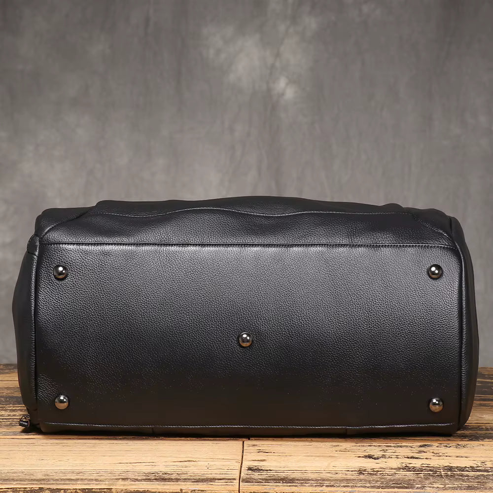 Genuine Leather Large Travel Duffel