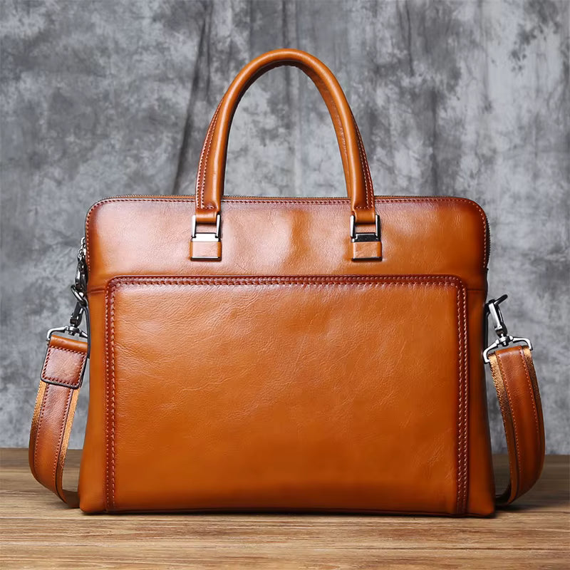 Regent Leather Briefcase