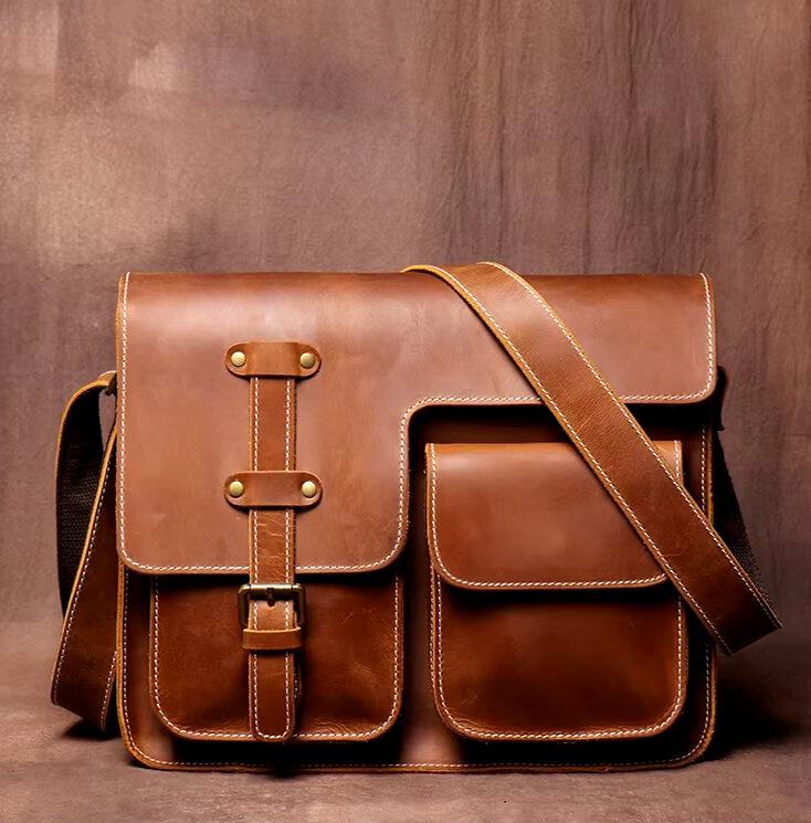 Classic Leather Satchel