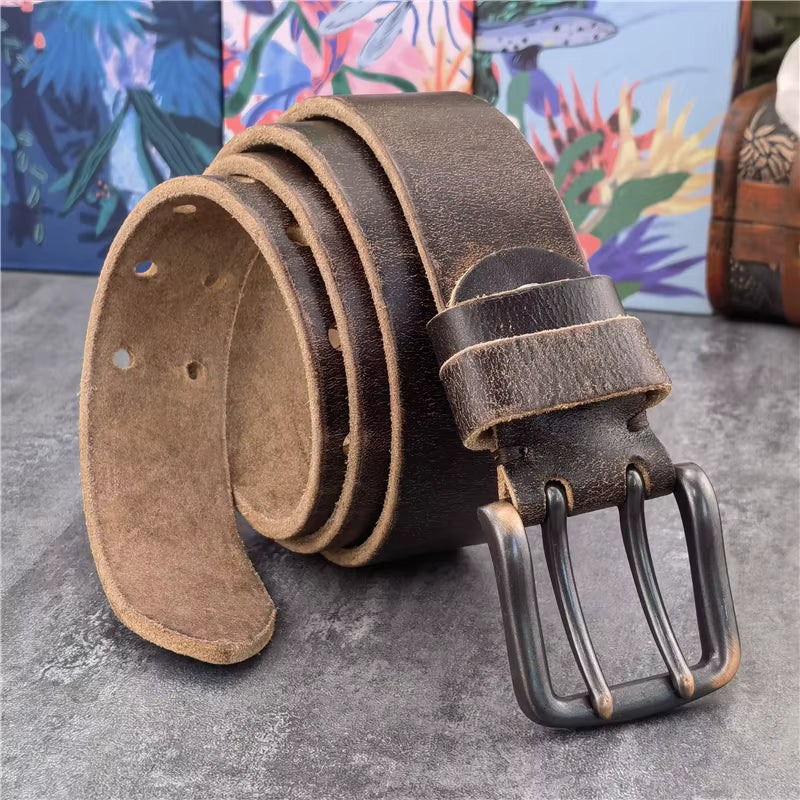 Heritage Classic Steel Frame Leather Belt