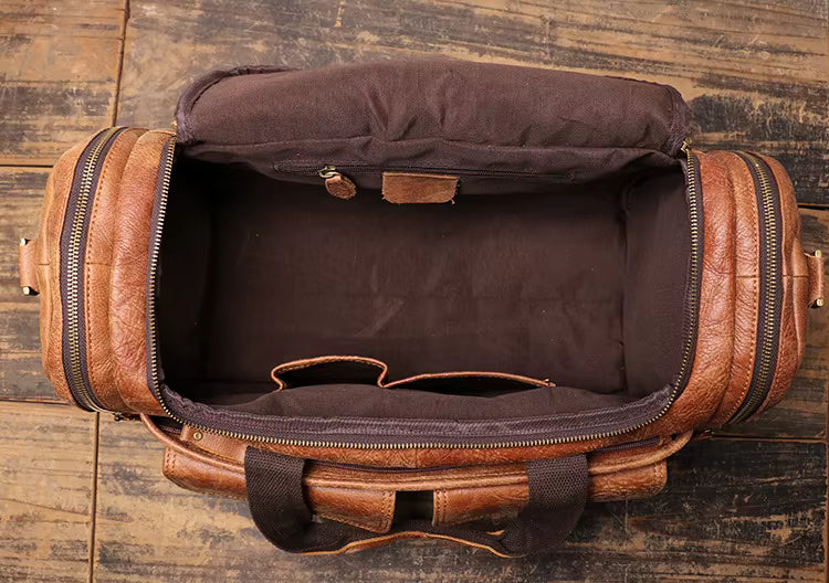Vintage Full-Grain Weekender