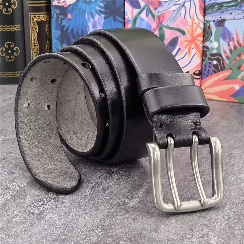 Heritage Classic Steel Frame Leather Belt