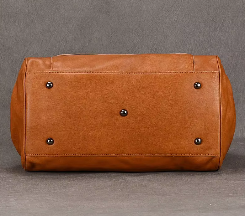 The Executive Voyager Leather Duffel