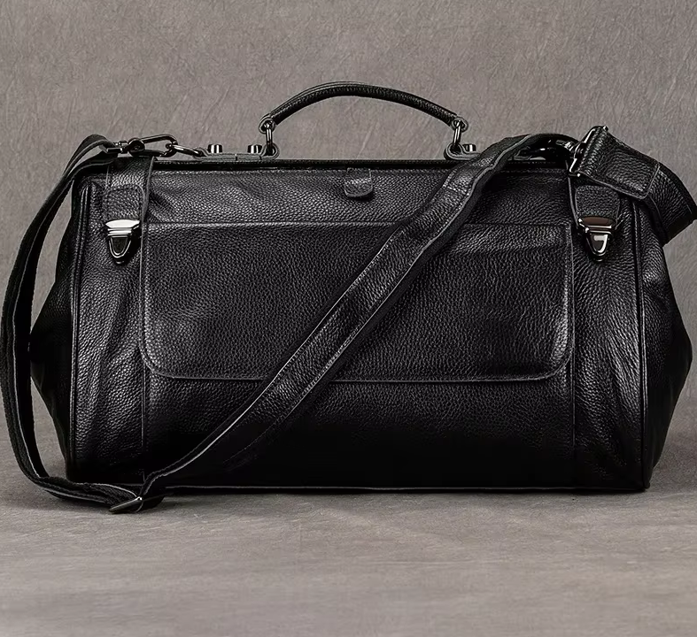 The Executive Voyager Leather Duffel