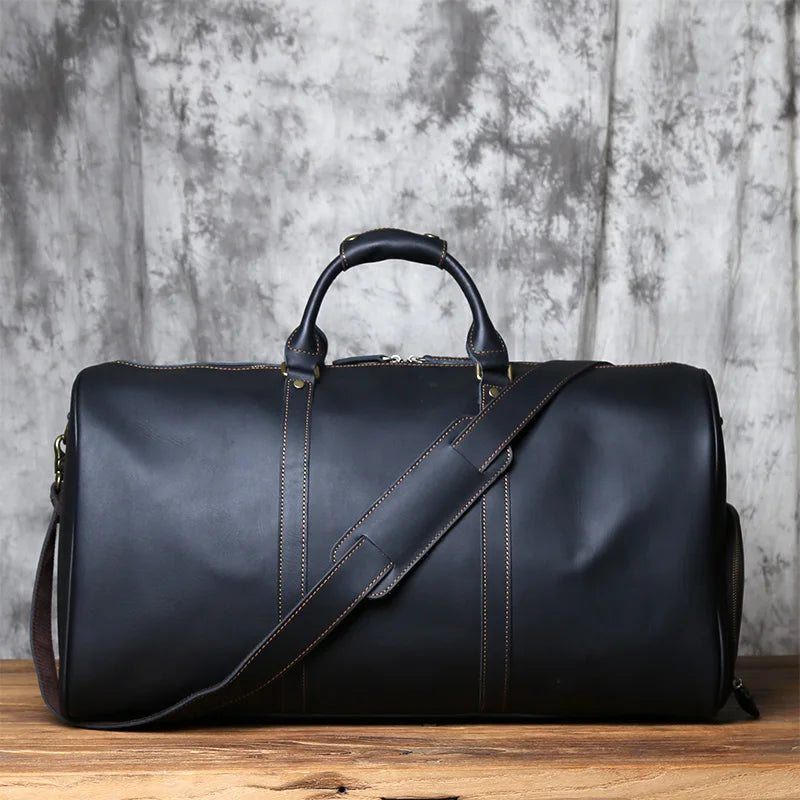 Nomad Leather Weekender Bag