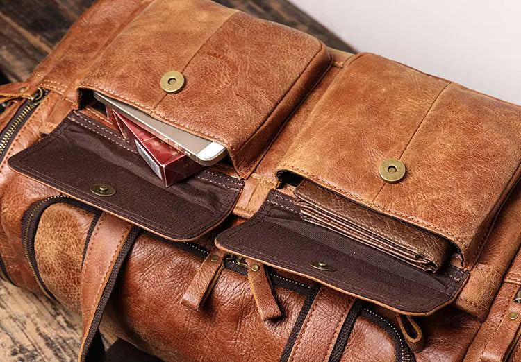 Vintage Full-Grain Weekender