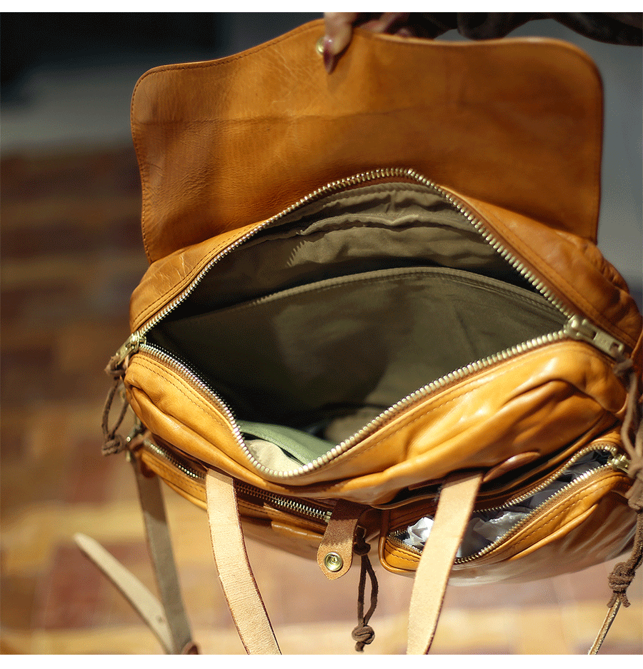 Vintage Italian Leather Men’s Business Briefcase