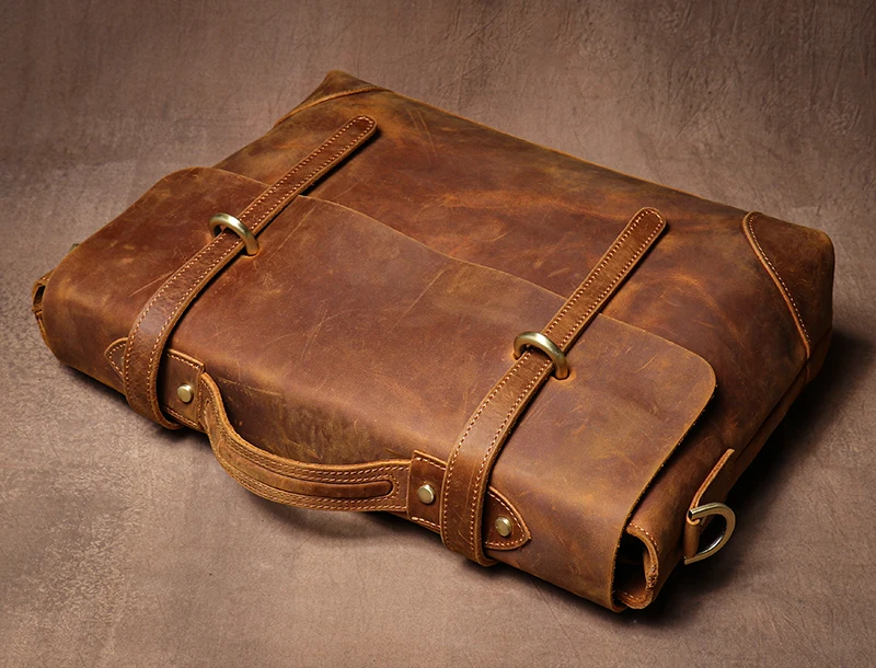 Vintage Leather Briefcase