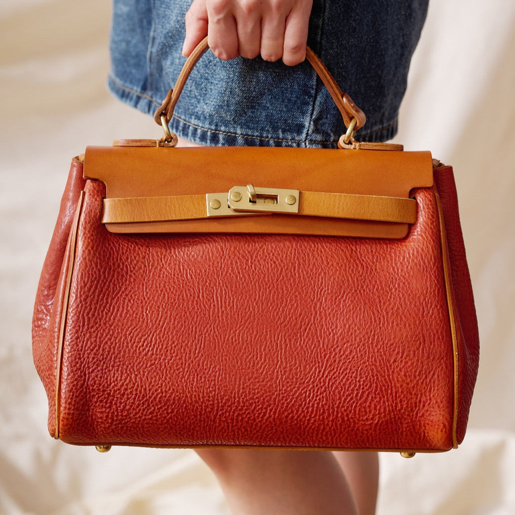 Vintage Revival Leather -Bag