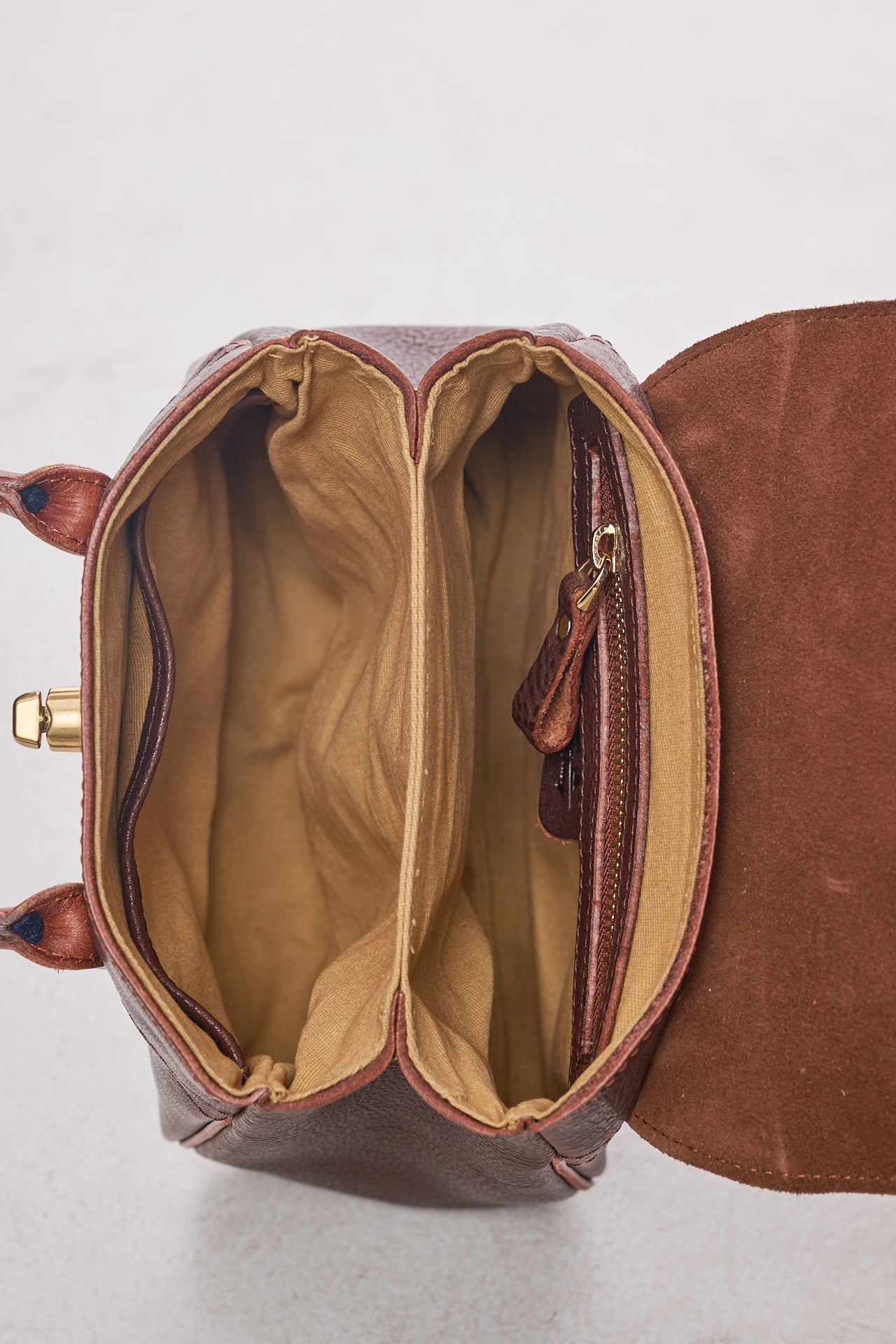 Small Cowhide Leather Handbag