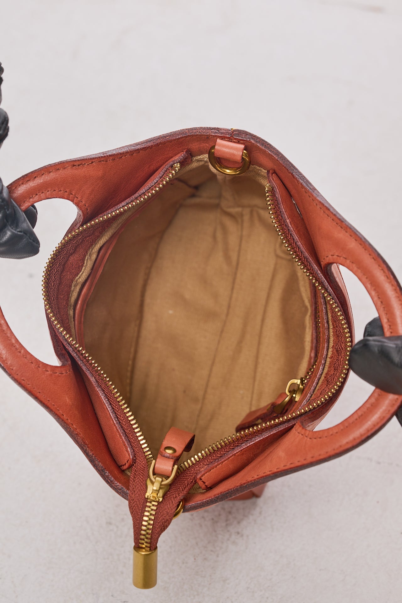 Handwoven Cowhide Leather Crossbody Bag