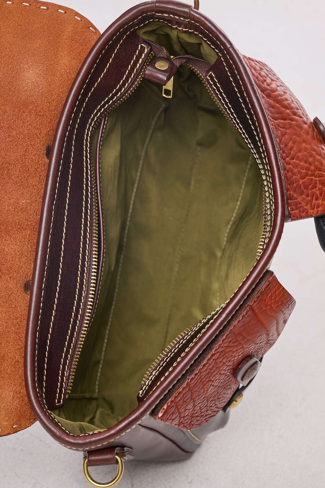 Full Grain Leather Satchel