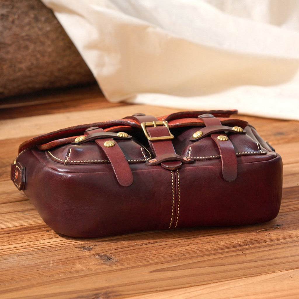 Full Grain Leather Satchel