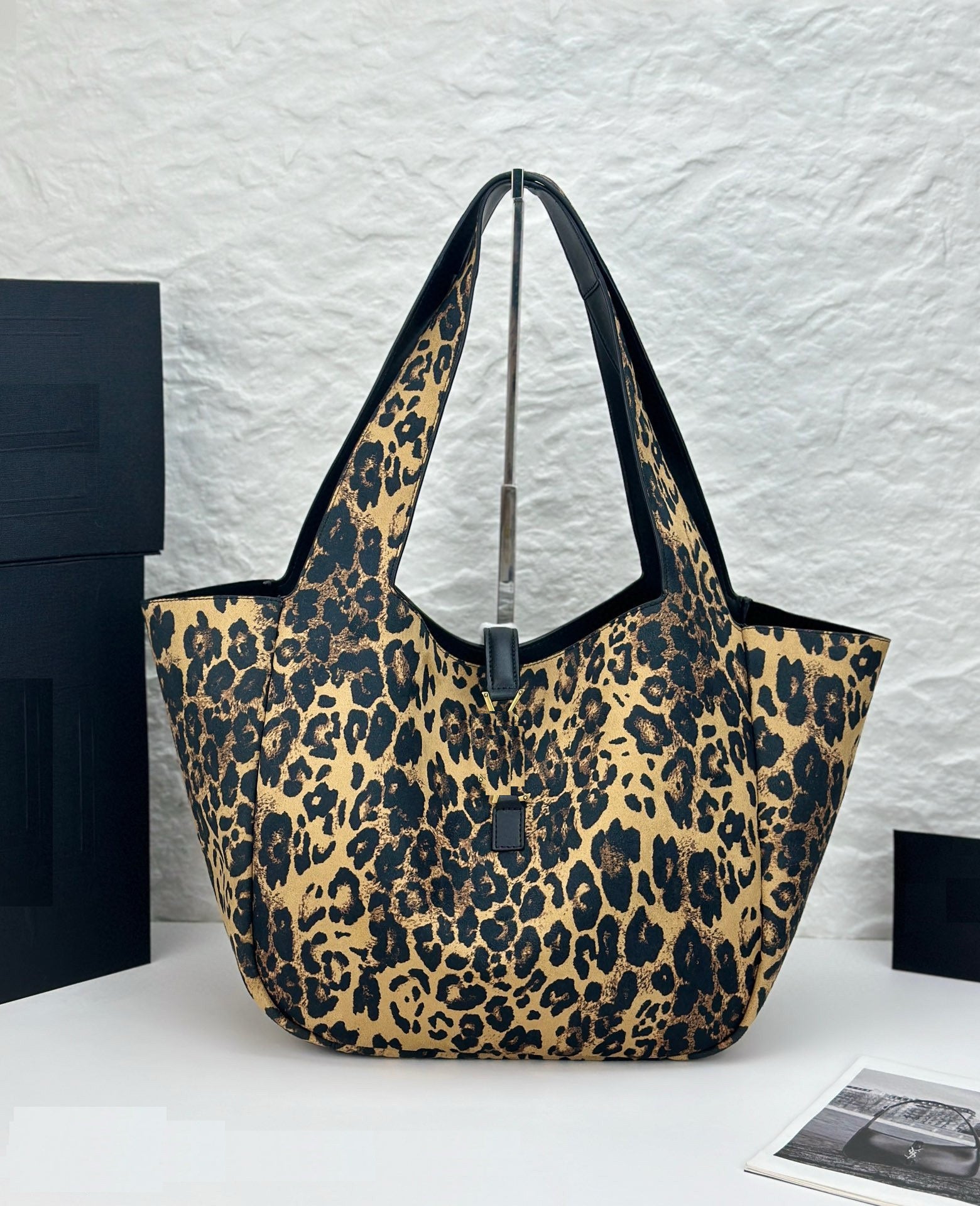 Wild Elegance Leopard Tote