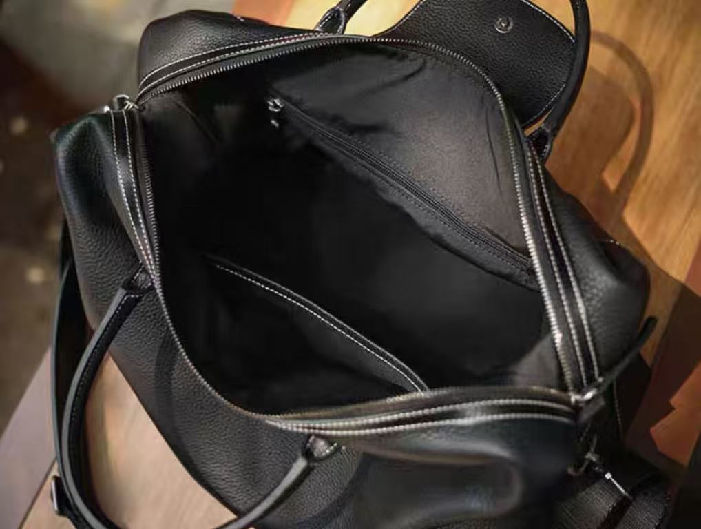 The Voyager Leather Weekender