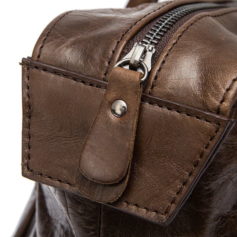 Full Grain Leather Travel Bag