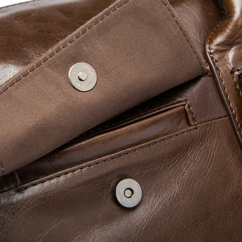 Full Grain Leather Travel Bag