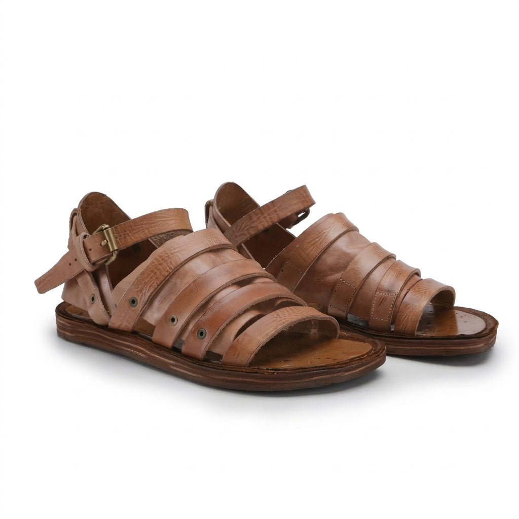 Vintage Luxe Gladiator Sandals by Cortfashion
