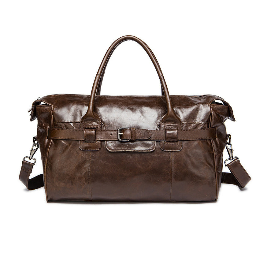 Full Grain Leather Travel Bag