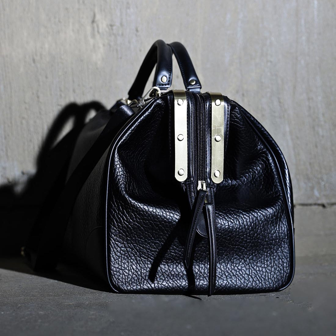 Bristol Classic Leather Weekender